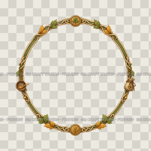 Border 32 top-down token preview
