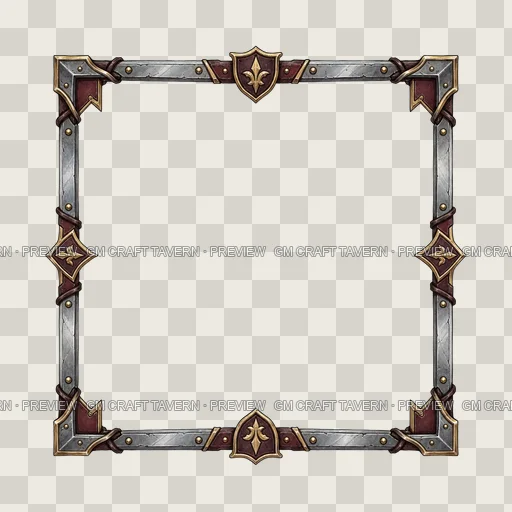 Border 58 top-down token preview