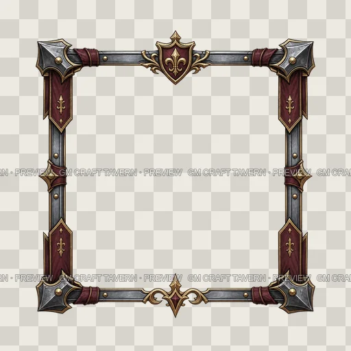 Border 62 top-down token preview