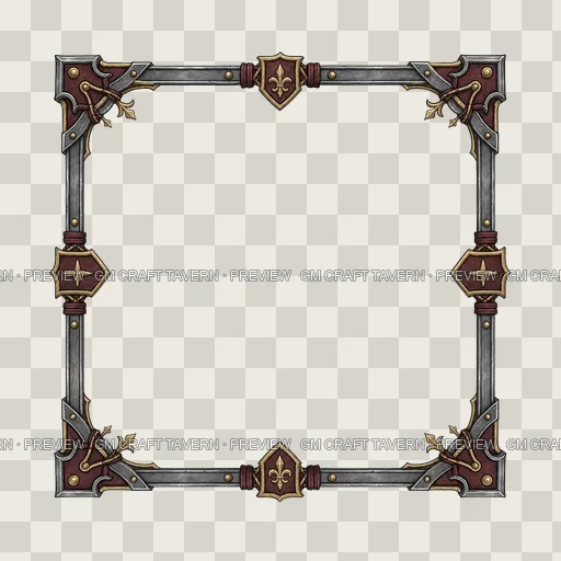 Border 64 top-down token preview