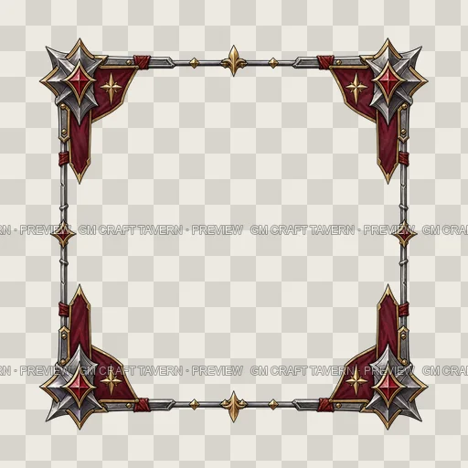 Border 72 top-down token preview