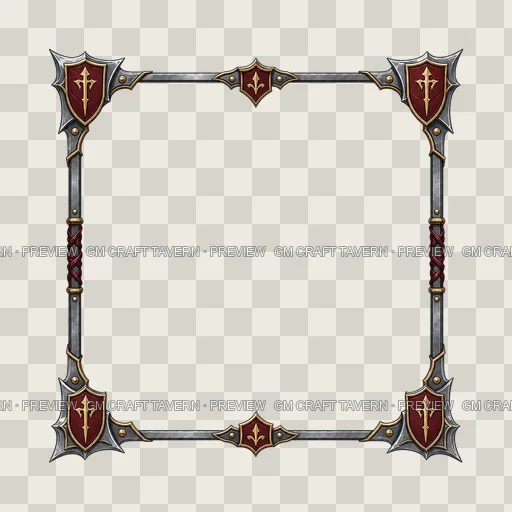 Border 77 top-down token preview