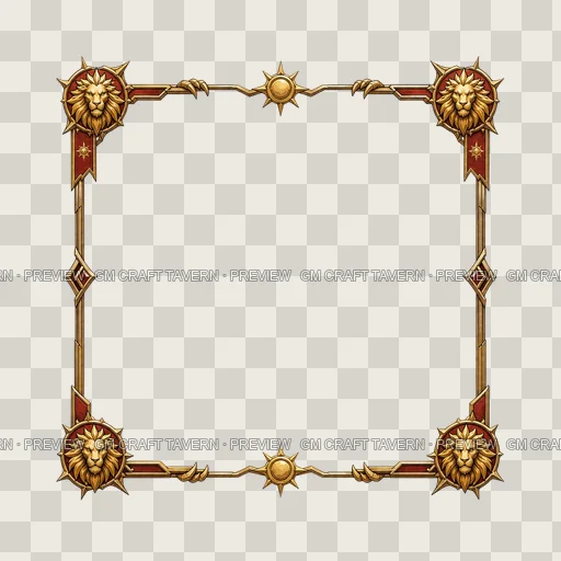 Border 11 top-down token preview