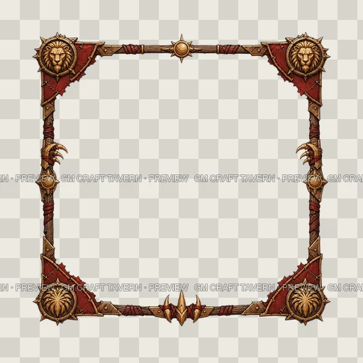 Border 12 top-down token preview