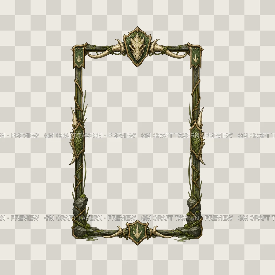 Lizardfolk Borders product preview 5