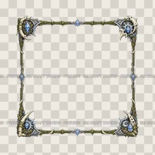 Border 13 top-down token preview