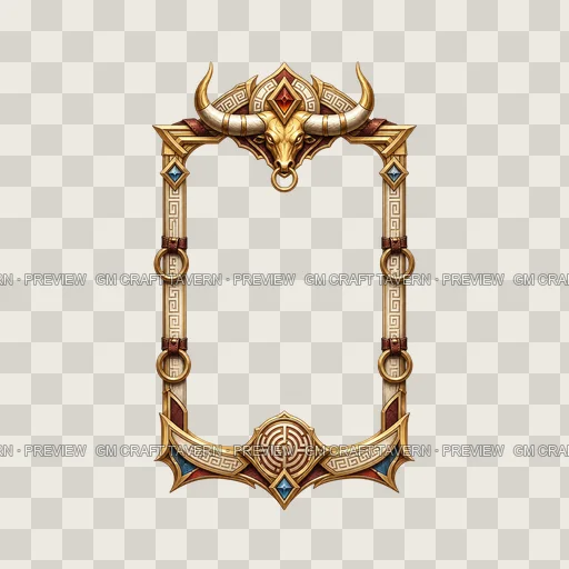 Border 05 top-down token preview