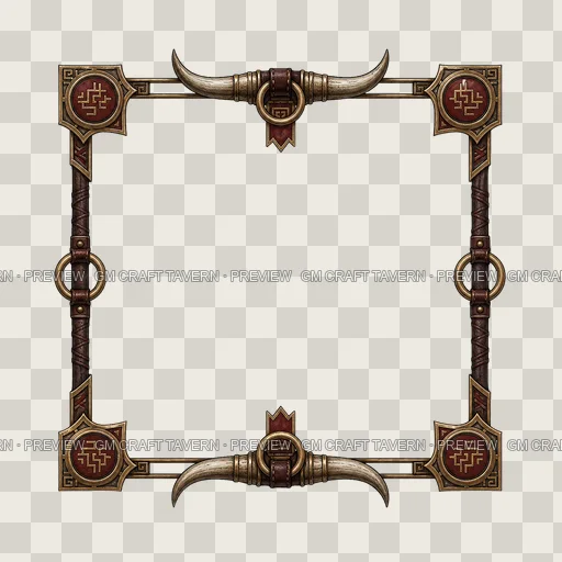 Border 11 top-down token preview