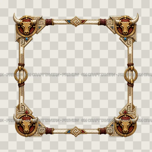Border 15 top-down token preview