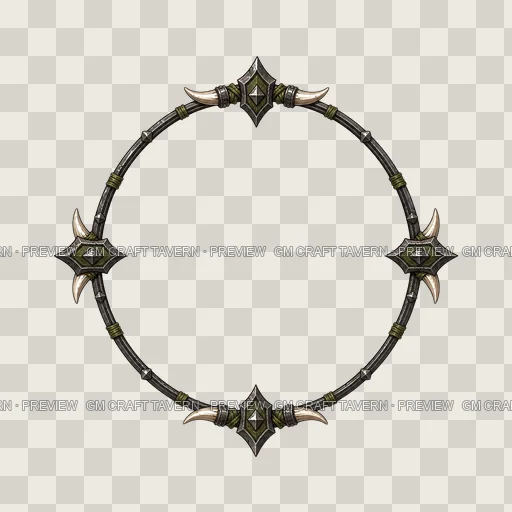 Border 40 top-down token preview