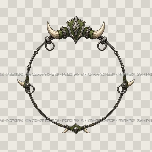 Border 45 top-down token preview
