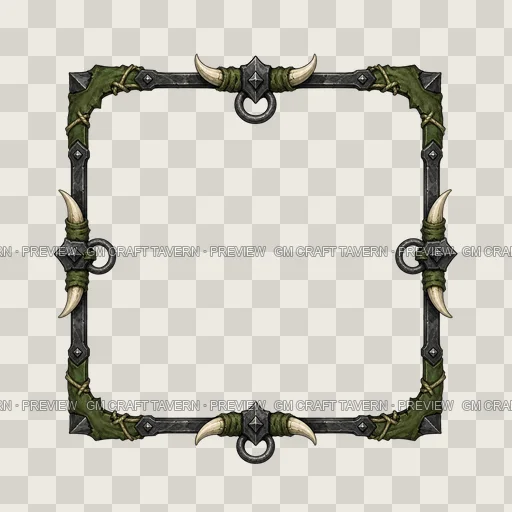 Border 58 top-down token preview