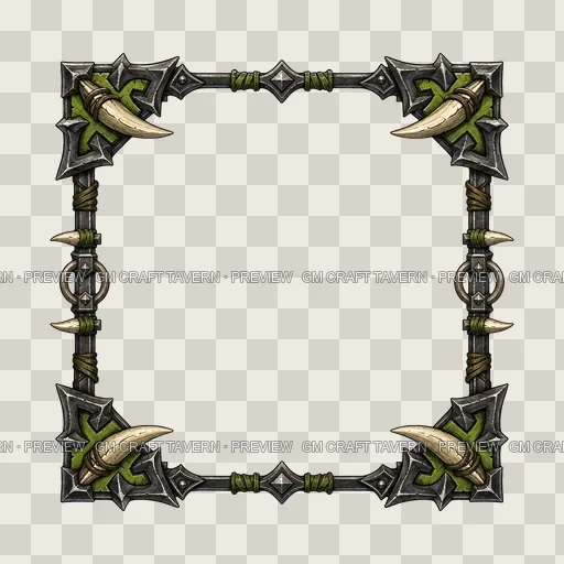 Border 75 top-down token preview