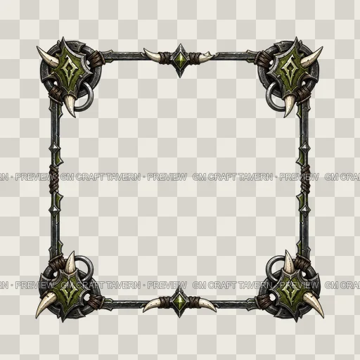 Border 77 top-down token preview