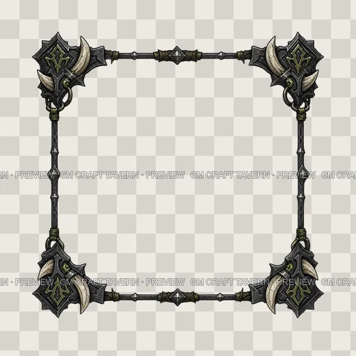 Border 83 top-down token preview