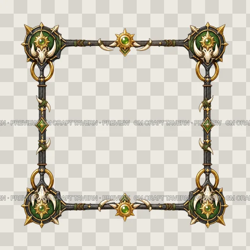 Border 84 top-down token preview