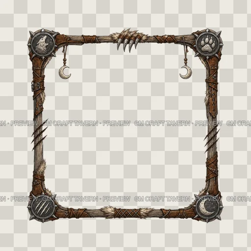 Border 12 top-down token preview