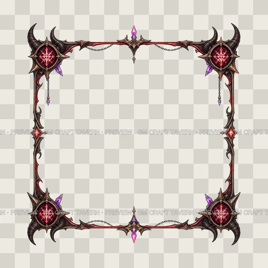 Tiefling Borders product preview 3