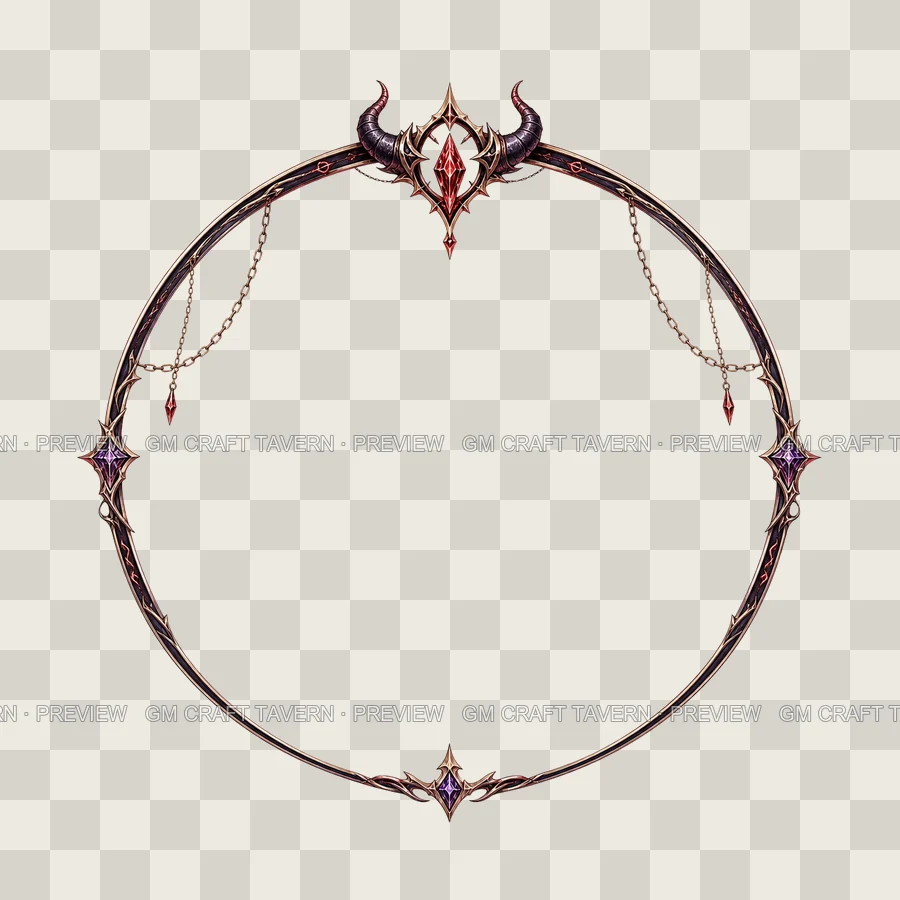Tiefling Borders product preview 5