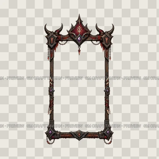 Border 25 top-down token preview
