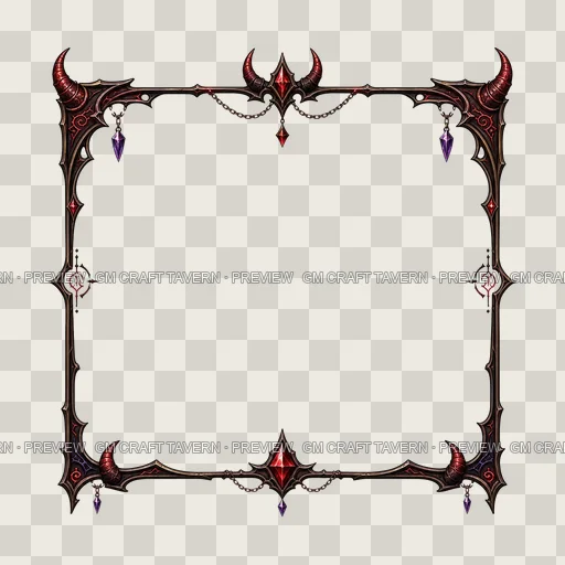 Border 58 top-down token preview