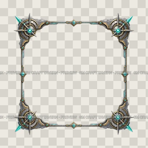 Border 13 top-down token preview