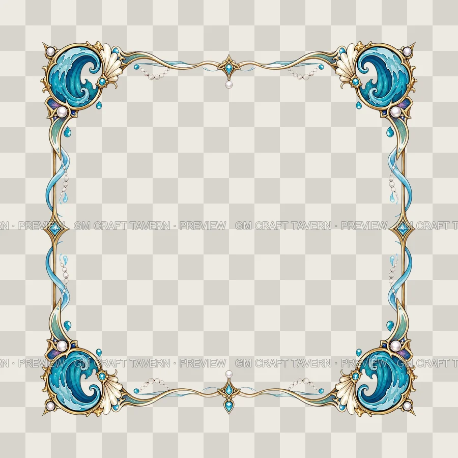 Water Genasi Borders product preview 9