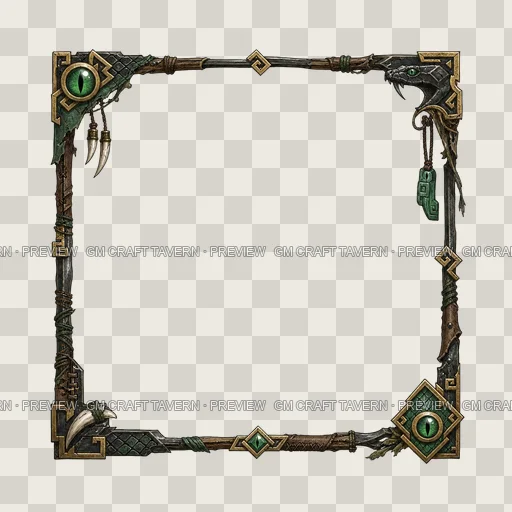 Border 12 top-down token preview