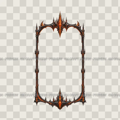 Border 13 top-down token preview