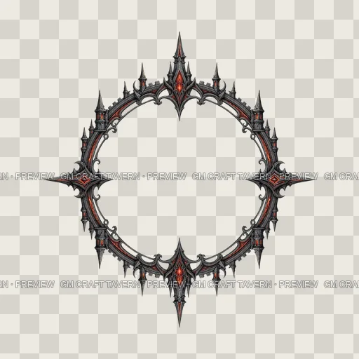 Border 27 top-down token preview