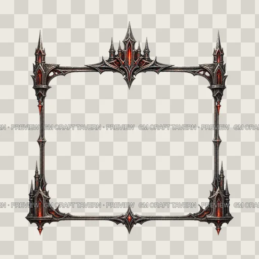 Border 58 top-down token preview