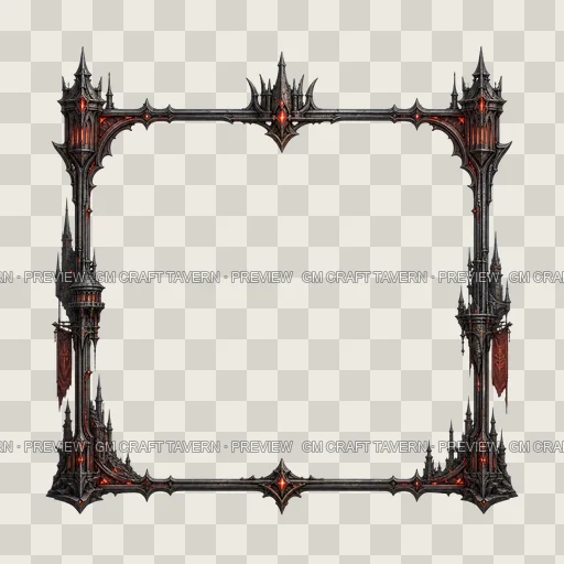 Border 62 top-down token preview
