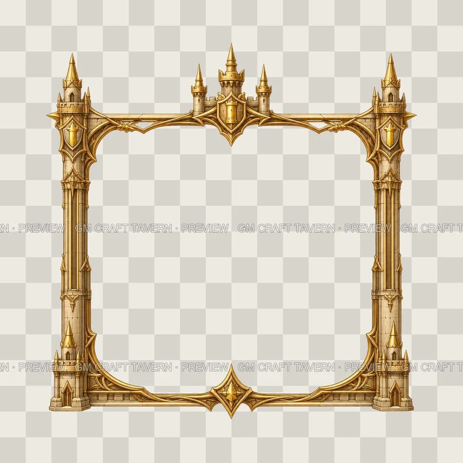 Golden Towercrest Borders product preview 4