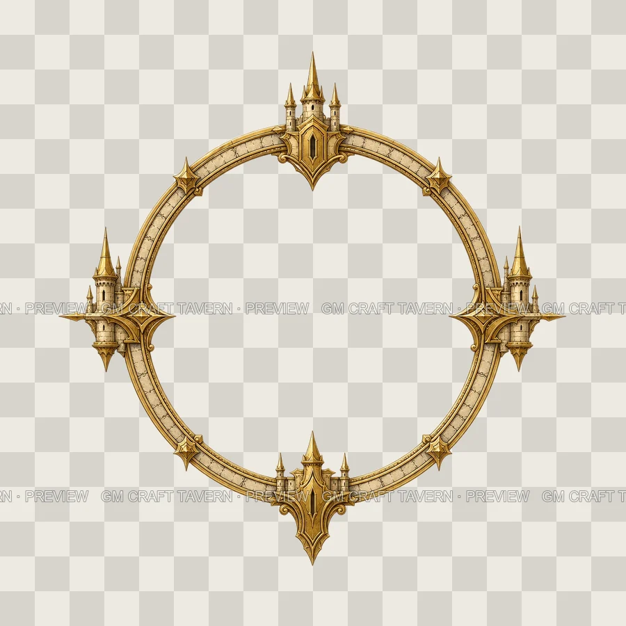 Golden Towercrest Borders product preview 5