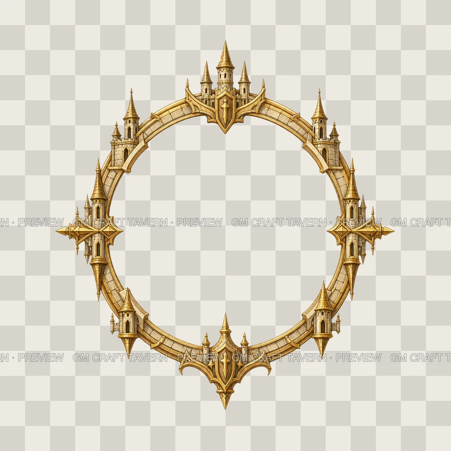 Golden Towercrest Borders product preview 6