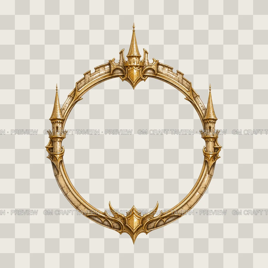 Golden Towercrest Borders product preview 8
