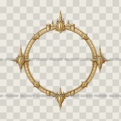 Border 25 top-down token preview