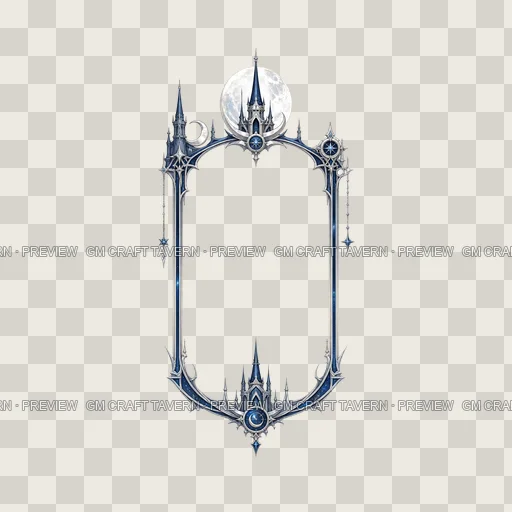 Border 25 top-down token preview