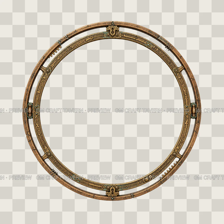 Clockwork Empire Steampunk Lite Borders product preview 7