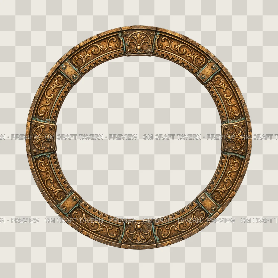 Clockwork Empire Steampunk Lite Borders product preview 9