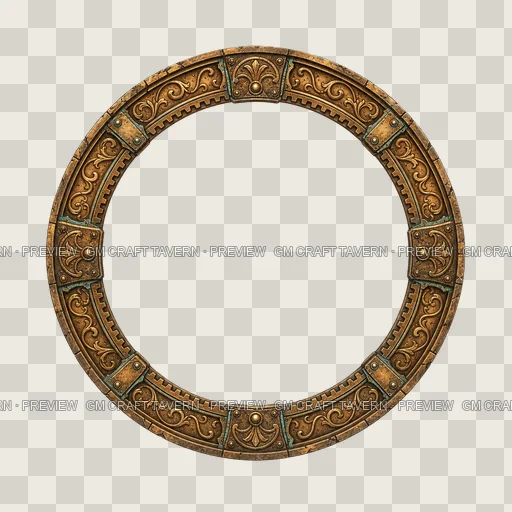 Border 16 top-down token preview