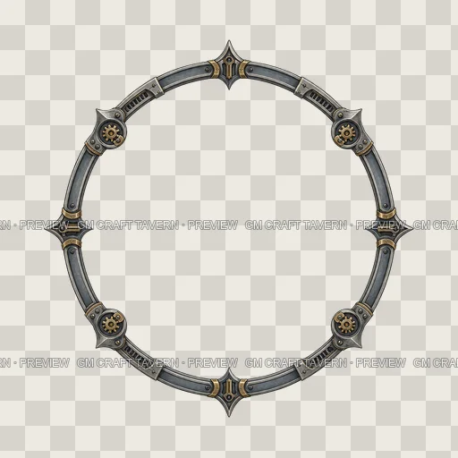 Border 18 top-down token preview
