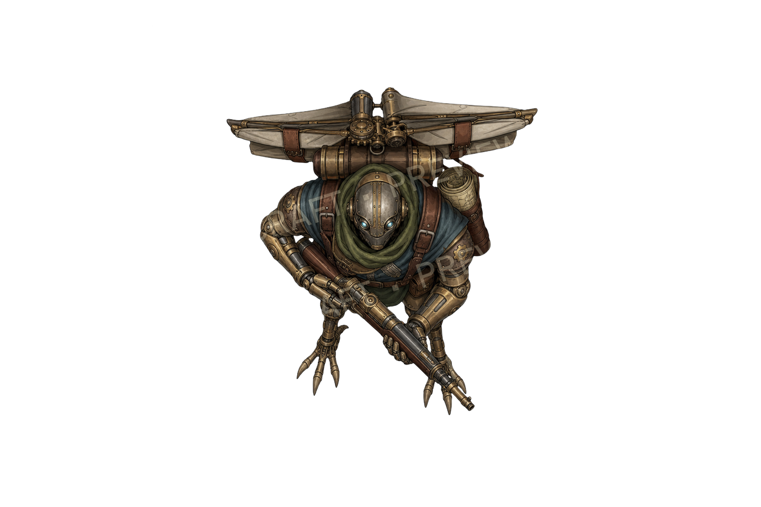 Steampunk Warforged Army product preview 5
