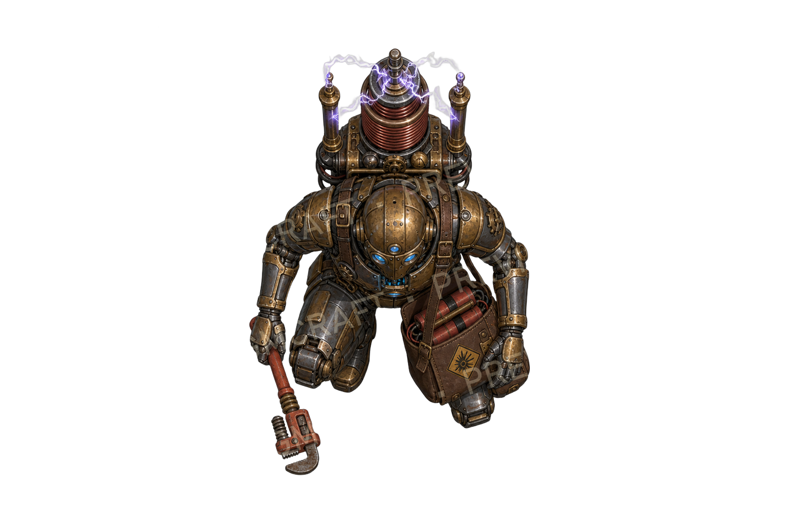 Steampunk Warforged Army product preview 10