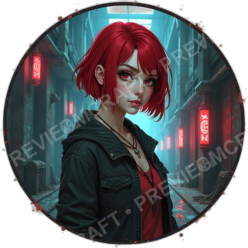 Railline Ghost, Female, Pale Tremor Veins, Looped Vial Lanyard, Jitter Thumb Smudge, Snapped Cigarette Filter, Addicts, ,Elder Very Old Person,1.8,, , 0001 top-down token preview