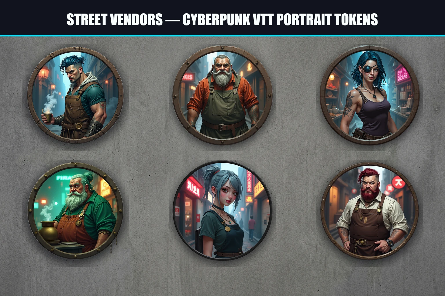 Street Vendors product preview 1
