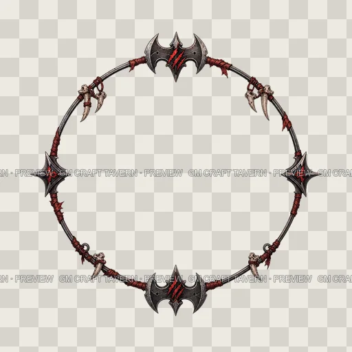 Border 40 top-down token preview