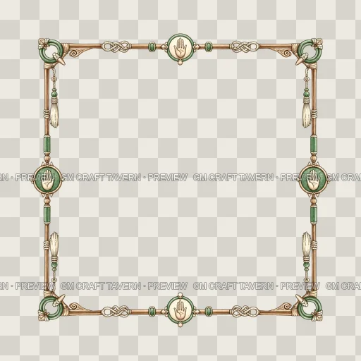 Border 64 top-down token preview