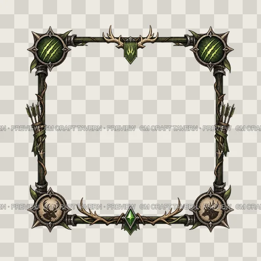 Border 72 top-down token preview