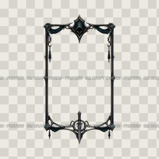 Border 13 top-down token preview